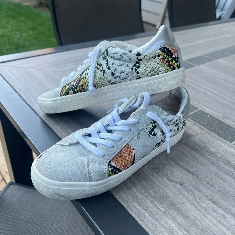 Vintage Havana Sonny Rainbow Snake Shoes 7.5